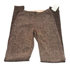 NWT Naked wardrobe size small metallic leggings